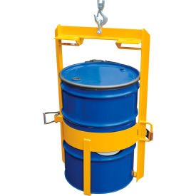 Vestil Manufacturing DRUM-LUG Overhead Drum Lifter DRUM-LUG for 30 & 55 Gallon Drums image.