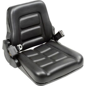 Global Industrial 988287 Global Industrial™ Vinyl Forklift Truck Seat with Seat Belt image.