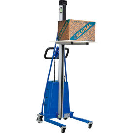 Global Industrial 988927 Global Industrial™ Battery Powered Office Work Positioner Lift Truck, 220 Lb. Capacity image.