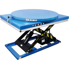 Global Industrial 989041 Optional Pallet Carousel For Global Industrial™ Power Lift Tables, 40" Dia., 4000 Lb. Capacity image.