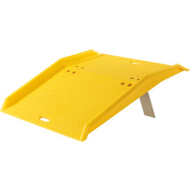Global Industrial 989057 Global Industrial™ Portable Plastic Dock Plate For Hand Trucks, 36"Lx35"Wx5"H, 750 Lb. Capacity image.