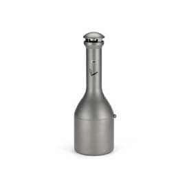 Rubbermaid Commercial Products FG9W3300ATPWTR Infinity Traditional Smoking Receptacle, Antique Pewter image.