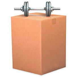 Global Industrial B39808 Global Industrial™ Heavy Duty Double Wall Corrugated Boxes, 24"L x 18"W x 18"H, Kraft image.