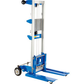 Lightweight Hand Operated Lift Truck A-LIFT-S-HP 400 Lb. Straddle Legs view 2