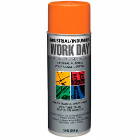 Krylon Products Group-Sherwin-Williams A04413007 Krylon Industrial Work Day Enamel Paint Orange - A04413007 image.