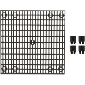 Add-A-Level Stackable Platform Add-On Unit 36"W x 36"D x 2-5/8"H Black view 2