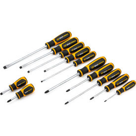 APEX TOOL GROUP, LLC. 80051H Gearwrench® 12 Piece Phillips®/Slotted Dual Material Screwdriver Set image.