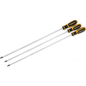 APEX TOOL GROUP, LLC. 80064H Gearwrench® 3 Piece Torx® Dual Material Screwdriver Set image.