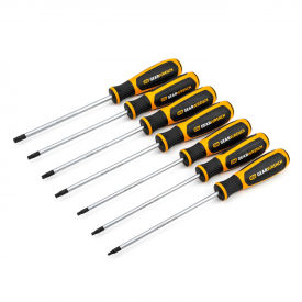 APEX TOOL GROUP, LLC. 80071H Gearwrench® 7 Piece Torx® Dual Material Screwdriver Set image.