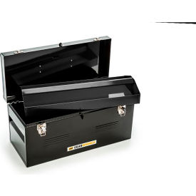 Machinist Tool Box, 19"W x 6"D x 6-1/2"H, Black view 2