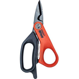 APEX TOOL GROUP, LLC. CW5T Crescent Wiss® 6" Electricians Data Shears image.