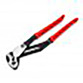 10" Z2 K9 Straight Jaw Dipped Handle Tongue & Groove Pliers view 2