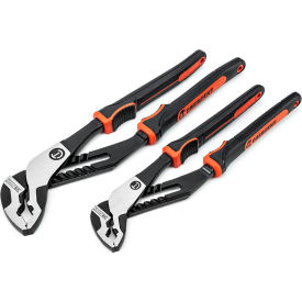 APEX TOOL GROUP, LLC. RTZ2CGSET2 Crescent® Z2 K9™ Straight Jaw Dual Material Tongue & Groove Plier Set of 2 Pieces image.