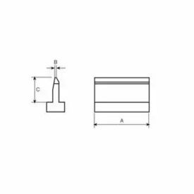 Weller® SMT01 Soldering Tip for PAD-Cleaning 
