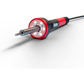 Corded Solder Iron with LED Halo Ring 60W, Black/Red view 2