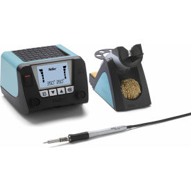 2-Channel Digital Soldering Station w/ Soldering Iron & Safety Rest, 150 W view 2