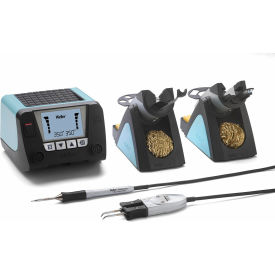Weller® 2-Channel Digital Soldering Station w/Micro Soldering Iron & Desoldering Tweezers 150W 