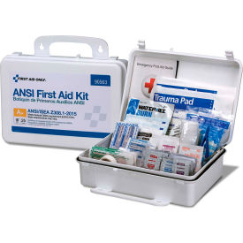 Acme United Corp. 90563 First Aid Only™ 90563 First Aid Kit, 25 Person, ANSI Compliant, Class A+, Plastic Case image.