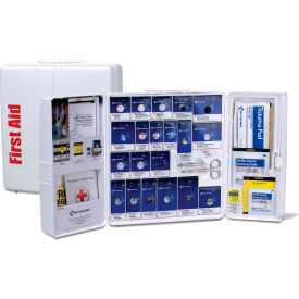 Acme United Corp. 90608 First Aid Only™ 90608 Large SmartCompliance Plastic Cabinet, ANSI Compliant, Class A+ image.