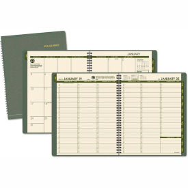At-A-Glance Products 70950G60 AT-A-GLANCE® Recycled Weekly/Monthly Classic Appointment Book, 11 x 8.25, Green, 2024 image.