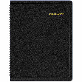 At-A-Glance Products 70950V05 AT-A-GLANCE® Triple View Weekly/Monthly Appointment Book, 11 x 8.25, Black, 2024 image.