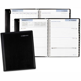 At-A-Glance Products G54500 AT-A-GLANCE® Executive Weekly/Monthly Planner, 8.75 x 7, Black, 2024 image.