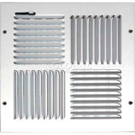 KAPER II INC SG-1010 CW4 Speedi-Grille Ceiling Or Wall Register With 4 Way Deflection SG-1010 CW4 10" X 10" image.