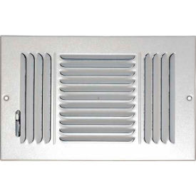 KAPER II INC SG-612 CW3 Speedi-Grille Ceiling Or Wall Register With 3 Way Deflection SG-612 CW3 6" X 12" image.