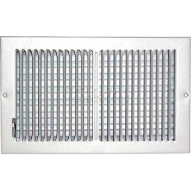 KAPER II INC SG-814 CW2 Speedi-Grille Ceiling Or Wall Register With 2 Way Deflection SG-814 CW2 8" X 14" image.