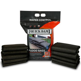 Absorbent Specialty Products QD1224-10 Quick Dam Flood Bags 12in x 24in 10/Handle Bag - Pack of 10 image.