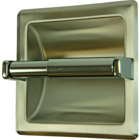 Frost Products Ltd 1134S Frost Standard Recessed Toilet Tissue Holder - Stainless Steel - 1134S image.