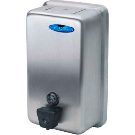 Frost Products Ltd 708A Frost Wall Mount Manual Vertical Liquid Soap Dispenser - Stainless - 708A image.