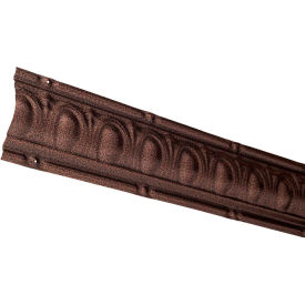 Acoustic Ceiling Products 195-05 Great Lakes Tin 48" Huron Tin Crown Molding in Penny Vein - 195-05 image.