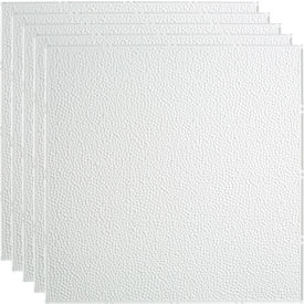 Acoustic Ceiling Products PL5900 Fasade Border Fill - 23-3/4" x 23-3/4" PVC Lay In Tile in Gloss White - PL5900 image.
