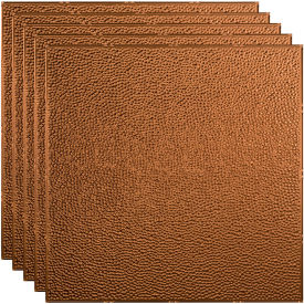Acoustic Ceiling Products PL5926 Fasade Border Fill - 23-3/4" x 23-3/4" PVC Lay In Tile in Oil Rubbed Bronze - PL5926 image.