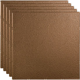 Acoustic Ceiling Products PL5928 Fasade Border Fill - 23-3/4" x 23-3/4" PVC Lay In Tile in Argent Bronze - PL5928 image.