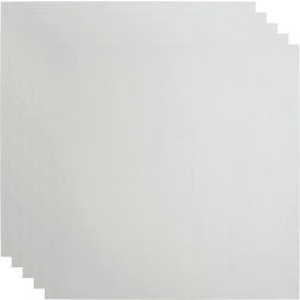 Acoustic Ceiling Products PL6900 Fasade Flat - 23-3/4" x 23-3/4" PVC Lay In Tile in Gloss White - PL6900 image.