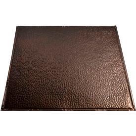Acoustic Ceiling Products T60-06 Great Lakes Tin Chicago 2 X 2 Nail-up Tin Ceiling Tile in Bronze Burst - T60-06 image.