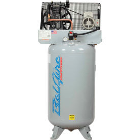 QUINCY COMPRESSOR LLC 8090303168 BelAire 4918VN Two-Stage Air Compressor, 5HP, 80 Gallon, Vertical, 230V, Single Phase image.