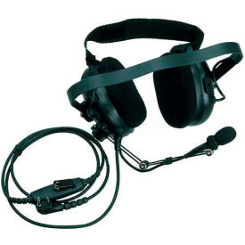 CUTLER COMMUNICATION AND RADIO SALES INC KHS-10-OH Heavy Duty Noise Reduction Headset, Boom Mic & In-Line, PPT OTH image.