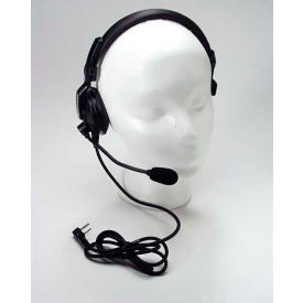 CUTLER COMMUNICATION AND RADIO SALES INC KHS-7 Single Muff Headset w/ Boom Mic image.