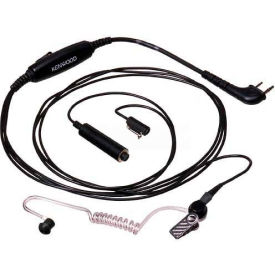 CUTLER COMMUNICATION AND RADIO SALES INC KHS-9BL Earphone, 3-Wire Lapel Mic image.