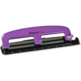 Accentra 2105 Accentra Compact 3-Hole Punch 9/32" Punch Size with 12 Sheet Capacity Purple image.