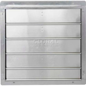 Air Conditioning Products Company 502-STD-10 Low Velocity Exhaust Shutter 10" - 502-STD-10 image.