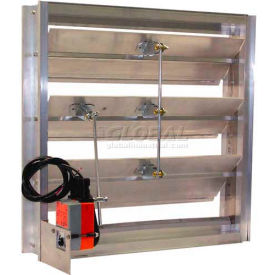 Air Conditioning Products Company ACD 42 Aluminum Hat Channel Motorized Damper 42" - ACD 42 image.