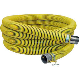 Apache Hose & Belting Co. Inc 98128256 2" x 20 Fertilizer Solution Suction / Discharge Hose Assembly w/Cam Lock and King Nipple image.