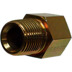 Apache Hose & Belting Co. Inc 39038964 Apache Hydraulic Adapter 39038964, 1/2" Female O-Ring X 3/8" Male Pipe image.