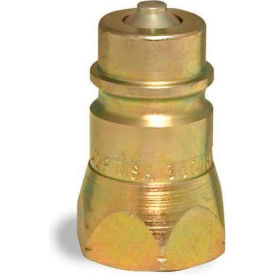 Apache Hose & Belting Co. Inc 39041060 Apache Hydraulic Quick Coupler 39041060, 1/2" ISO Male Tip (Poppet) 1/2"FNPT image.