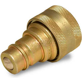 Apache Hose & Belting Co. Inc 39041610 Apache Hydraulic Quick Coupler 39041610, JD "Cone" Style Tip To ISO Female Body image.
