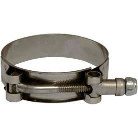 Apache Hose & Belting Co. Inc 43082000 Apache 43082000 1-5/8" - 1-7/8" Stainless Steel Ultra T-Bolt Clamp (UT - 162) image.